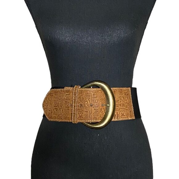 Unique Egyptian Wide Stretch Belt Costume - Picture 1 of 9